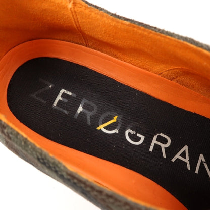 【中古】コールハーン COLE HAAN スエード スニーカー オリーブ系【サイズ10 1/2】【 状態ランクB 】【 メンズ 】