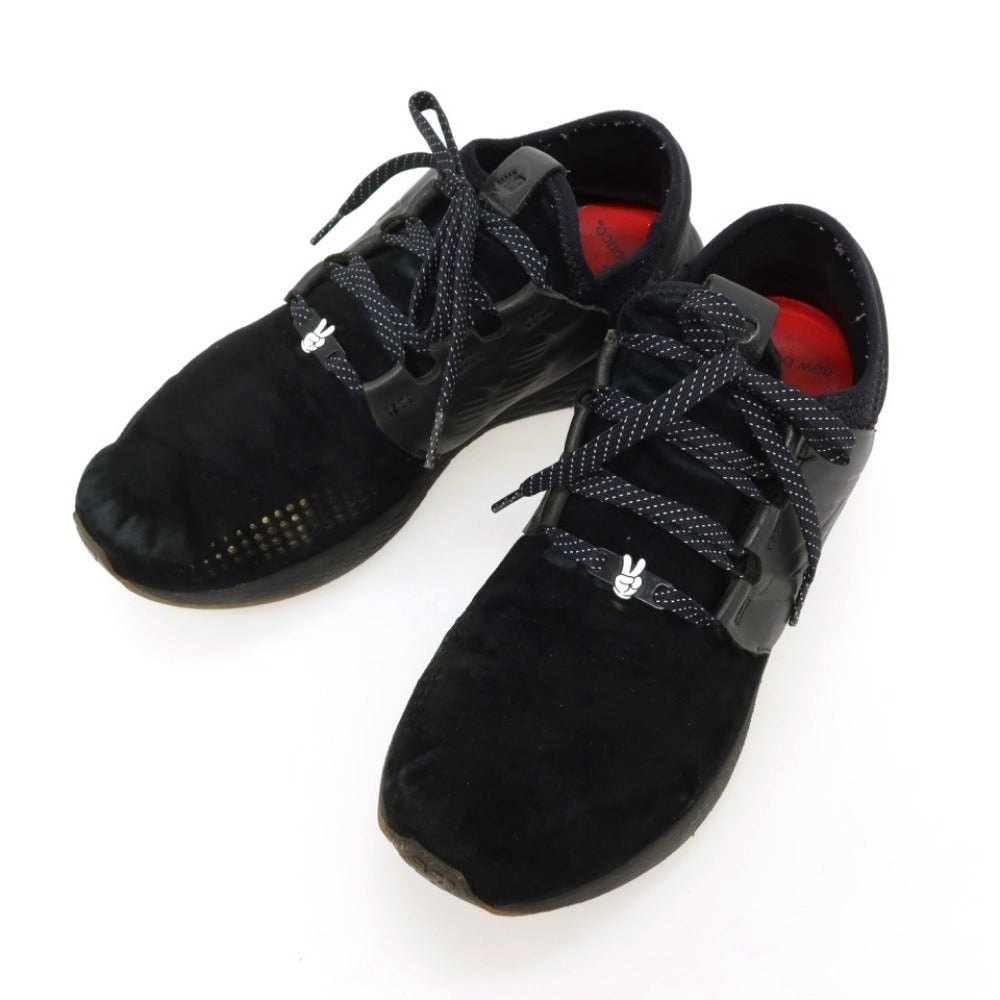 【中古】ニューバランス NEW BALANCE スエード スニーカー ブラック【サイズ29】【 状態ランクC 】【 メンズ 】