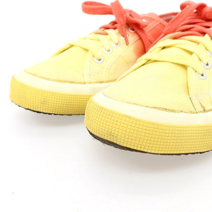 【中古】スペルガ SUPERGA キャンバス スニーカー オレンジxイエロー【サイズ44】【 状態ランクC 】【 メンズ 】