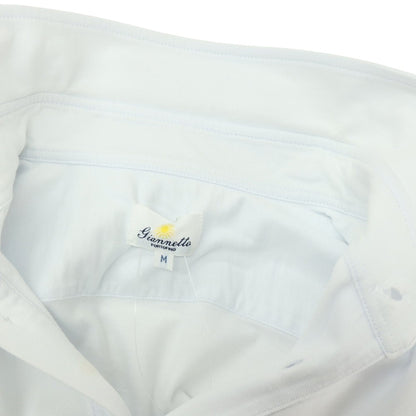 【中古】ジャンネット giannetto コットンポリウレタン 鹿の子 半袖ポロシャツ アイスブルー【サイズM】【 状態ランクB 】【 メンズ 】