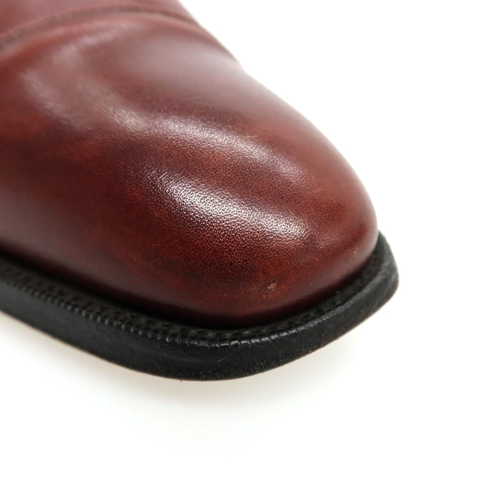 【中古】グレンソン GRENSON 22346 カーフ ドレスシューズ ワインレッド【サイズ6F】【 状態ランクC 】【 メンズ 】
