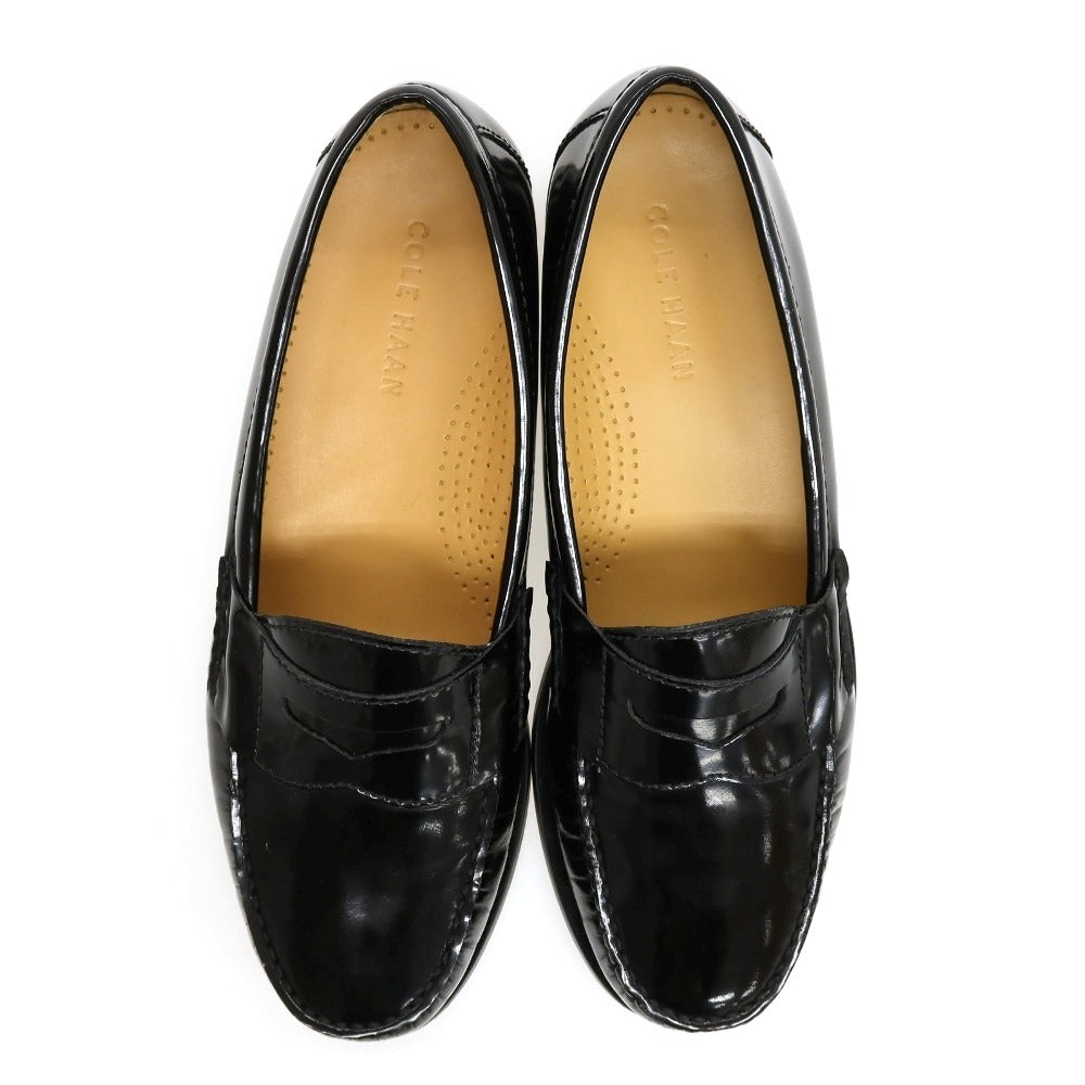 【中古】コールハーン COLE HAAN 03503 ピンチ レザー ローファー ブラック【サイズ7 1/2D】【 状態ランクA 】【 メンズ 】