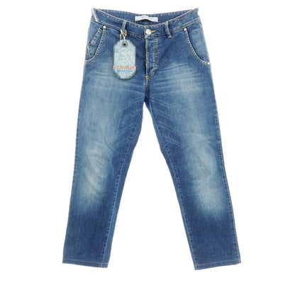 【中古】バルバ BARBA jomud collection ストレッチ コットン系 デニムパンツ ジーンズ ライトブルー【サイズ表記なし(S位)】【 状態ランクC 】【 メンズ 】