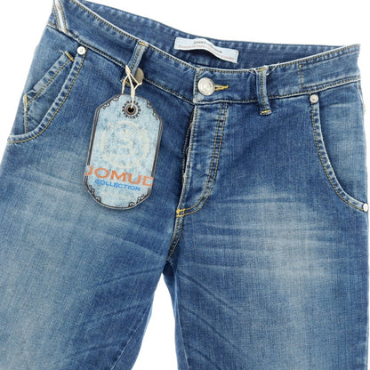 【中古】バルバ BARBA jomud collection ストレッチ コットン系 デニムパンツ ジーンズ ライトブルー【サイズ表記なし(S位)】【 状態ランクC 】【 メンズ 】