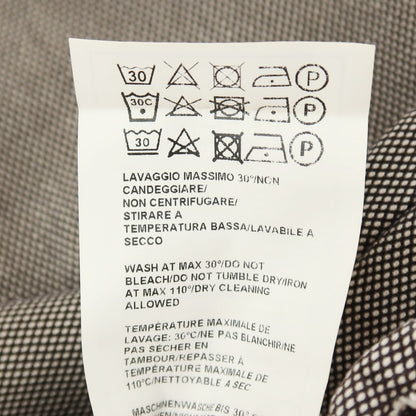 【SALE30%OFF/返品不可】【中古】マイケルコール MICHAEL COAL LEISURE LUNGO ストレッチ コットン カジュアルスラックスパンツ ブラックxグレージュ【 サイズ44 】【 状態ランクB 】【 メンズ 】