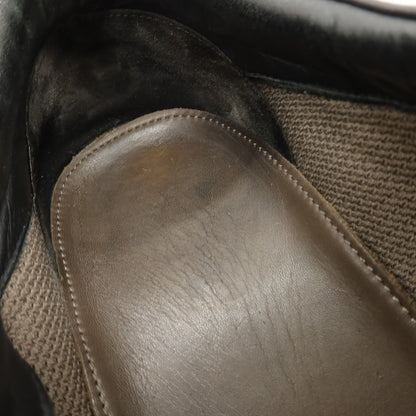 【中古】ボッテガヴェネタ BOTTEGAVENETA レザー スニーカー ブラック【サイズ40 1/2】【 状態ランクC 】【 メンズ 】