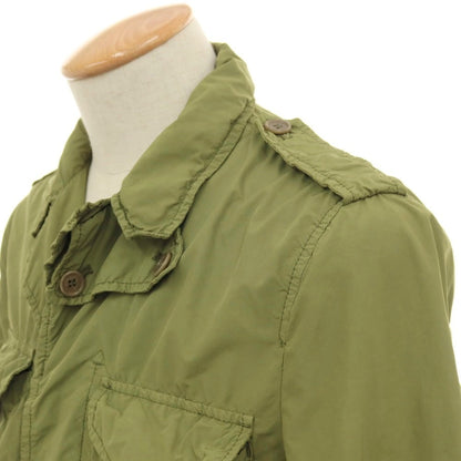 【中古】アスペジ ASPESI ポリエステルナイロン M-1943 ミリタリージャケット グリーン【サイズXS】【 状態ランクC 】【 メンズ 】