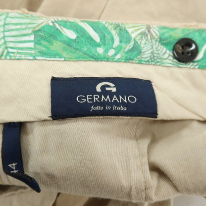 【SALE30%OFF/返品不可】【中古】ジェルマーノ GERMANO ストレッチ コットン カジュアルスラックスパンツ ベージュ【 サイズ44 】【 状態ランクC 】【 メンズ 】