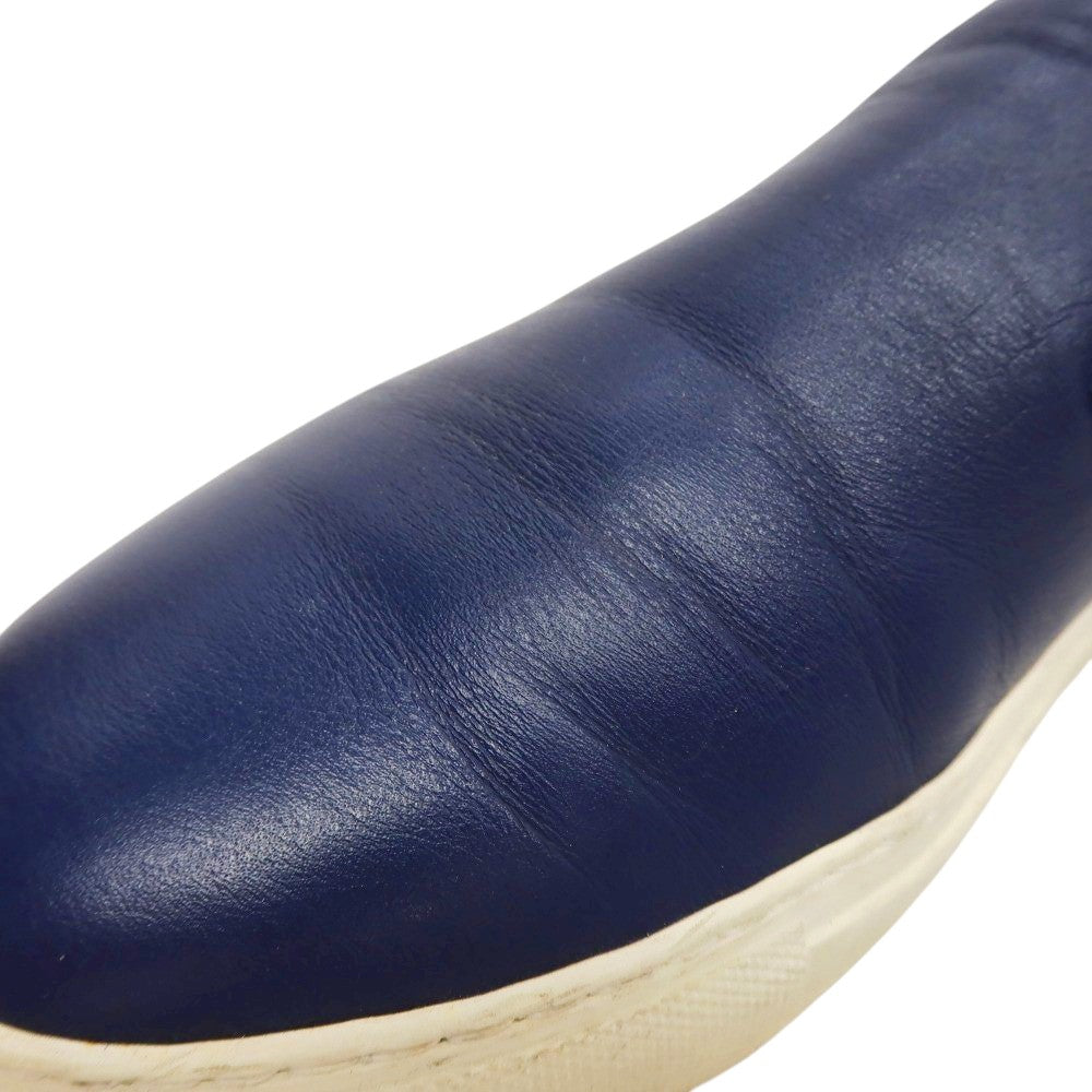 【中古】ディエッメ DIEMME レザー スニーカー ブルーネイビー【サイズ41】【 状態ランクC 】【 メンズ 】