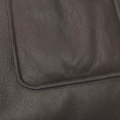 【新品アウトレット】ルッフォ RUFFO ナッパムートン レザー フーデッドコート ブラウン【サイズ48】【 状態ランクN- 】【 メンズ 】