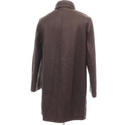 【中古】セラファン SERAPHIN 鹿革 ディアレザー 中綿入りコート ダークブラウン【サイズ48】【 状態ランクD 】【 メンズ 】