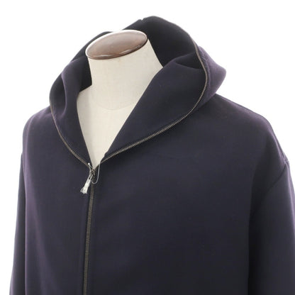 【新品】マーロ Malo ウールカシミヤ フルジップ フーデッドブルゾン ネイビー【サイズXL】【 状態ランクN 】【 メンズ 】