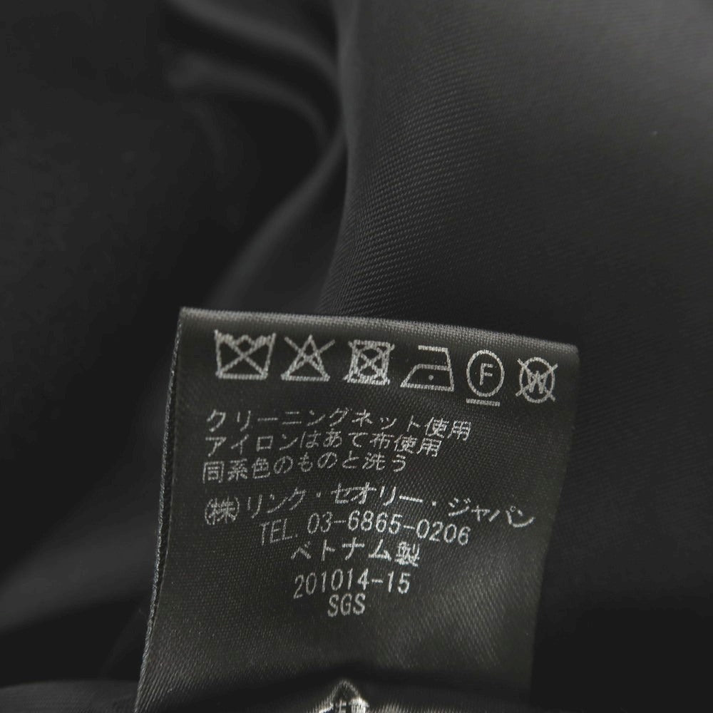 【中古】セオリー theory ウール ステンカラーコート ブラック【サイズL】【 状態ランクB 】【 メンズ 】