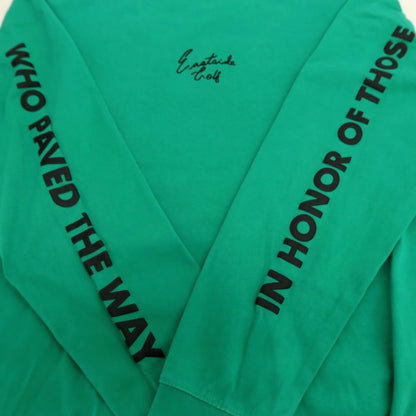 【中古】イーストサイドゴルフ Eastside Golf コットン クルーネック 長袖Ｔシャツ グリーン【サイズXXL】【 状態ランクC 】【 メンズ 】