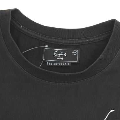 【中古】イーストサイドゴルフ Eastside Golf コットン クルーネック 半袖Ｔシャツ ブラック【サイズXXL】【 状態ランクC 】【 メンズ 】
