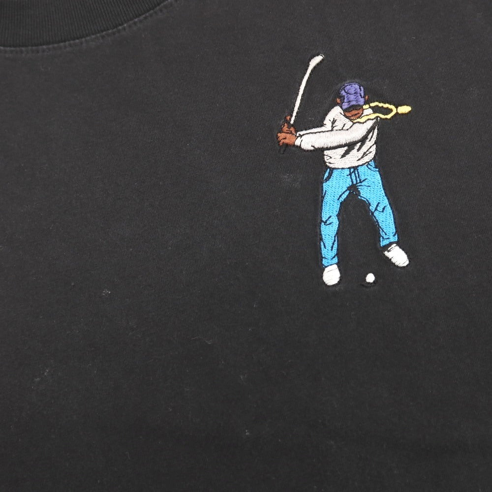 【中古】イーストサイドゴルフ Eastside Golf コットン クルーネック 半袖Ｔシャツ ブラック【サイズXXL】【 状態ランクC 】【 メンズ 】