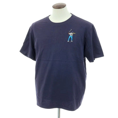 【中古】イーストサイドゴルフ Eastside Golf コットン クルーネック 半袖Ｔシャツ ネイビー【サイズXXL】【 状態ランクC 】【 メンズ 】