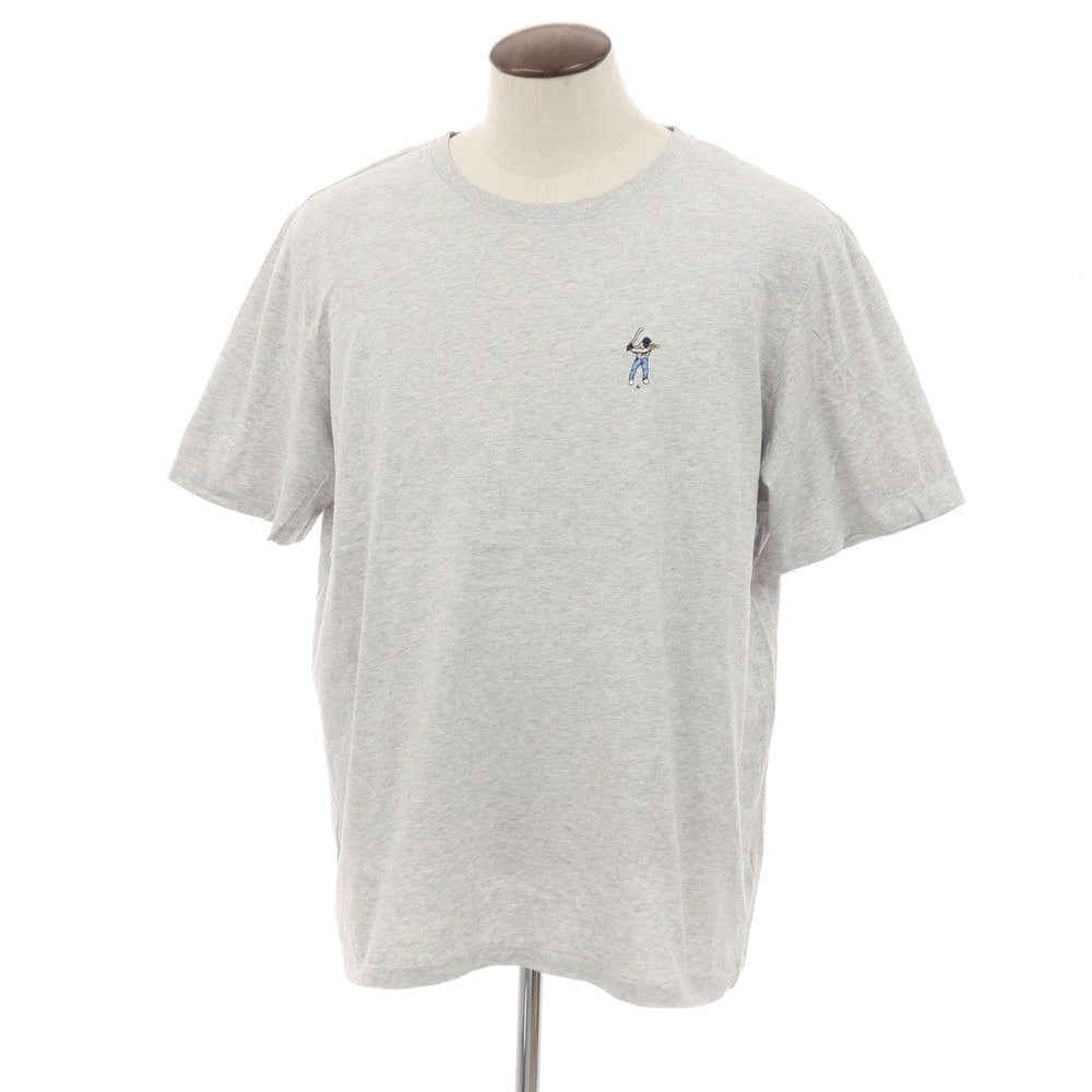 【中古】イーストサイドゴルフ Eastside Golf コットン クルーネック 半袖Ｔシャツ ライトグレー【サイズXXL】【 状態ランクC 】【 メンズ 】
