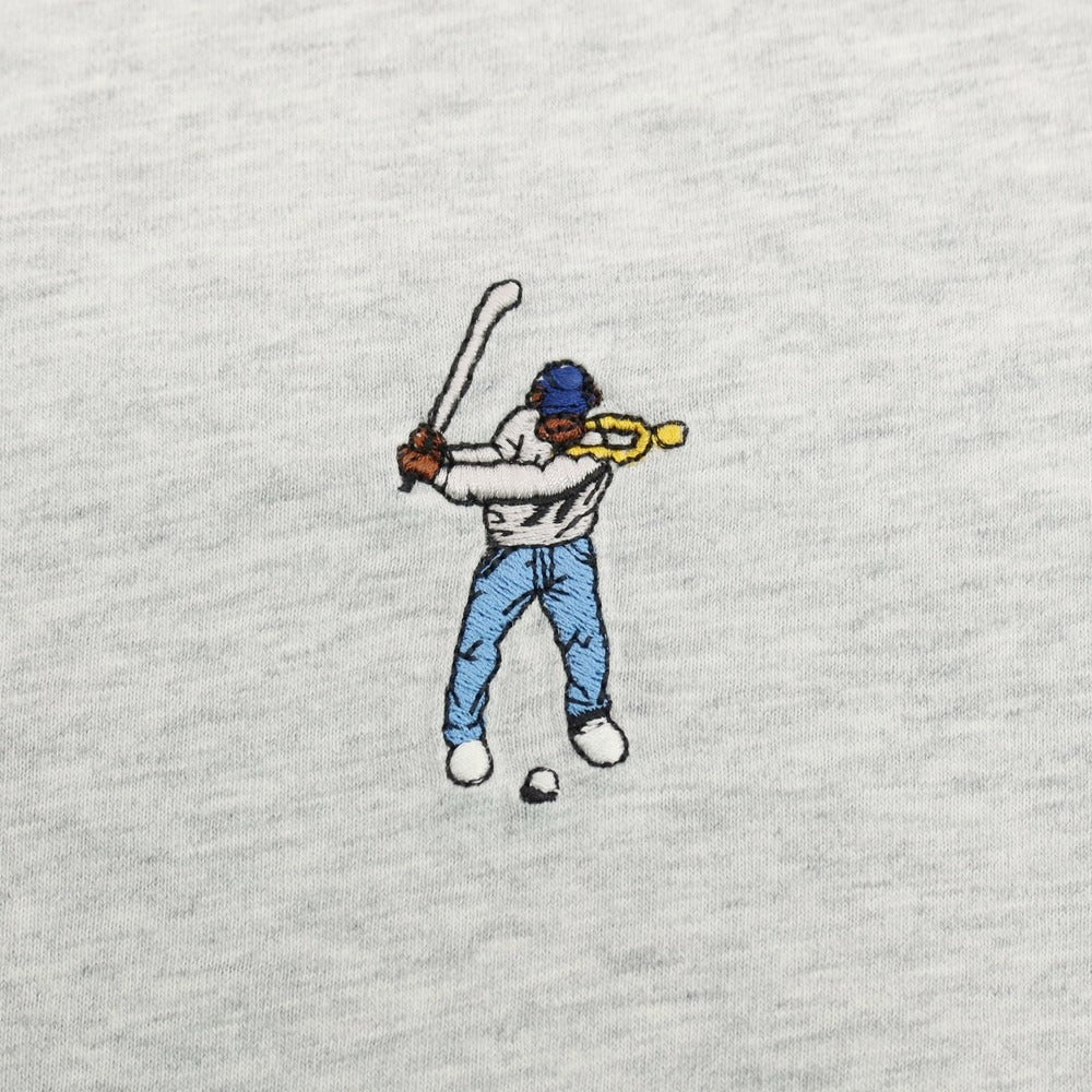 【中古】イーストサイドゴルフ Eastside Golf コットン クルーネック 半袖Ｔシャツ ライトグレー【サイズXXL】【 状態ランクC 】【 メンズ 】