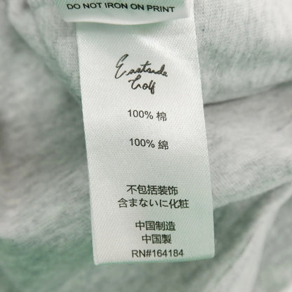 【中古】イーストサイドゴルフ Eastside Golf コットン クルーネック 半袖Ｔシャツ ライトグレー【サイズXXL】【 状態ランクC 】【 メンズ 】