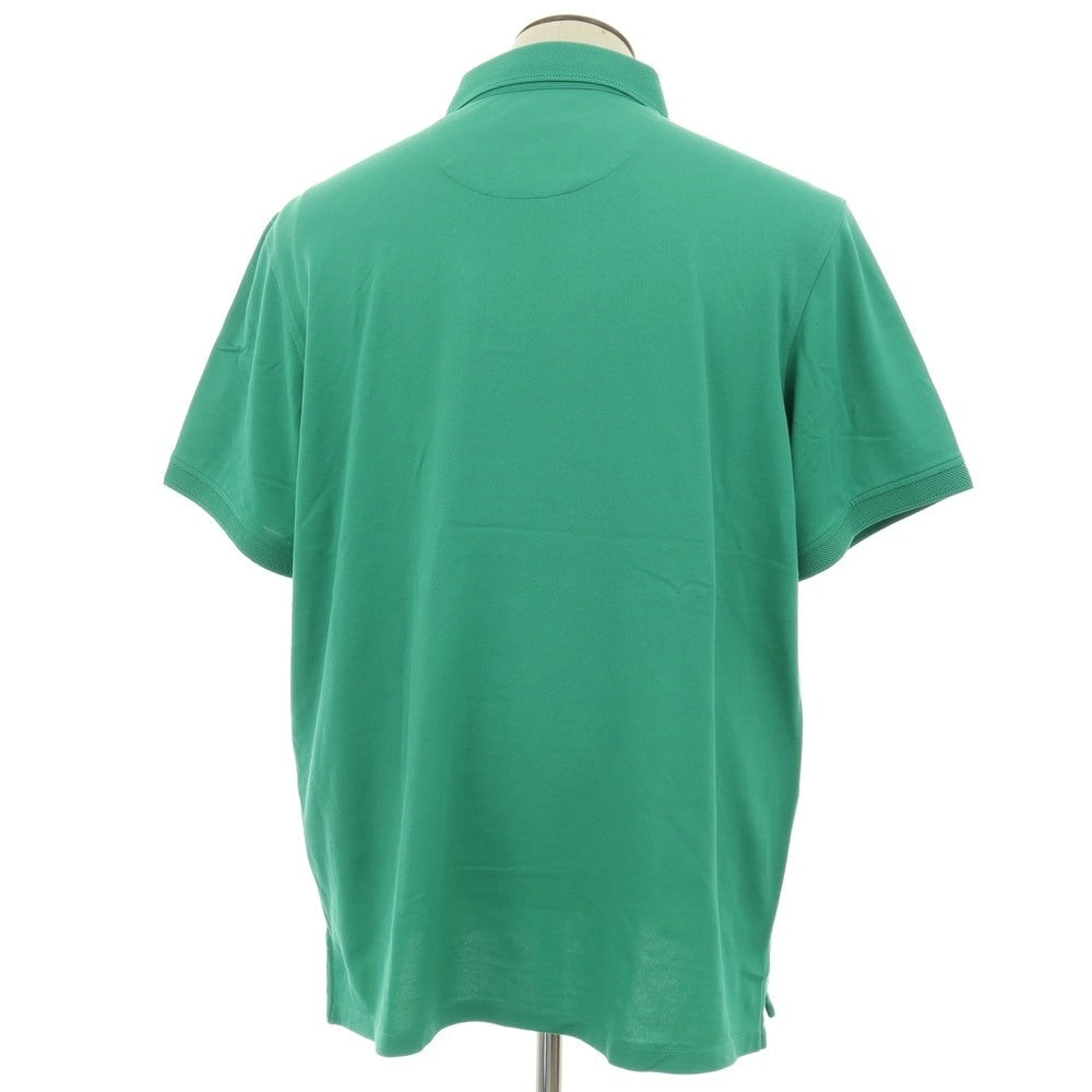 【中古】イーストサイドゴルフ Eastside Golf コットンポリエステルポリウレタン 鹿の子 半袖ポロシャツ グリーン【サイズXXL】【 状態ランクB 】【 メンズ 】