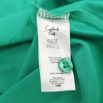【中古】イーストサイドゴルフ Eastside Golf コットンポリエステルポリウレタン 鹿の子 半袖ポロシャツ グリーン【サイズXXL】【 状態ランクB 】【 メンズ 】
