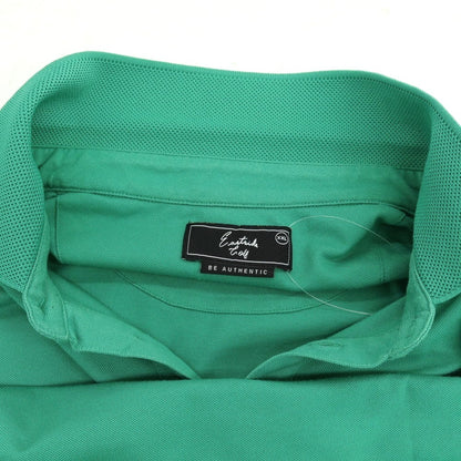 【中古】イーストサイドゴルフ Eastside Golf コットンポリエステルポリウレタン 鹿の子 半袖ポロシャツ グリーン【サイズXXL】【 状態ランクB 】【 メンズ 】