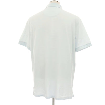 【中古】イーストサイドゴルフ Eastside Golf コットンポリエステルポリウレタン 鹿の子 半袖ポロシャツ ライトブルー【サイズXXL】【 状態ランクC 】【 メンズ 】