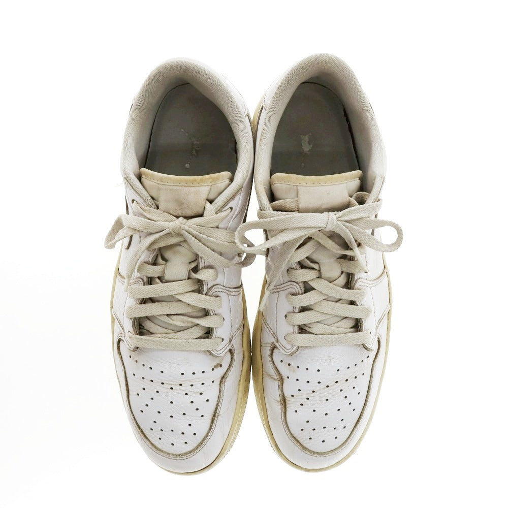 【中古】ナイキ NIKE AIR JORDAN 1 LOW G DD9315-101 レザー スニーカー ホワイト【サイズ29】【 状態ランクD 】【 メンズ 】