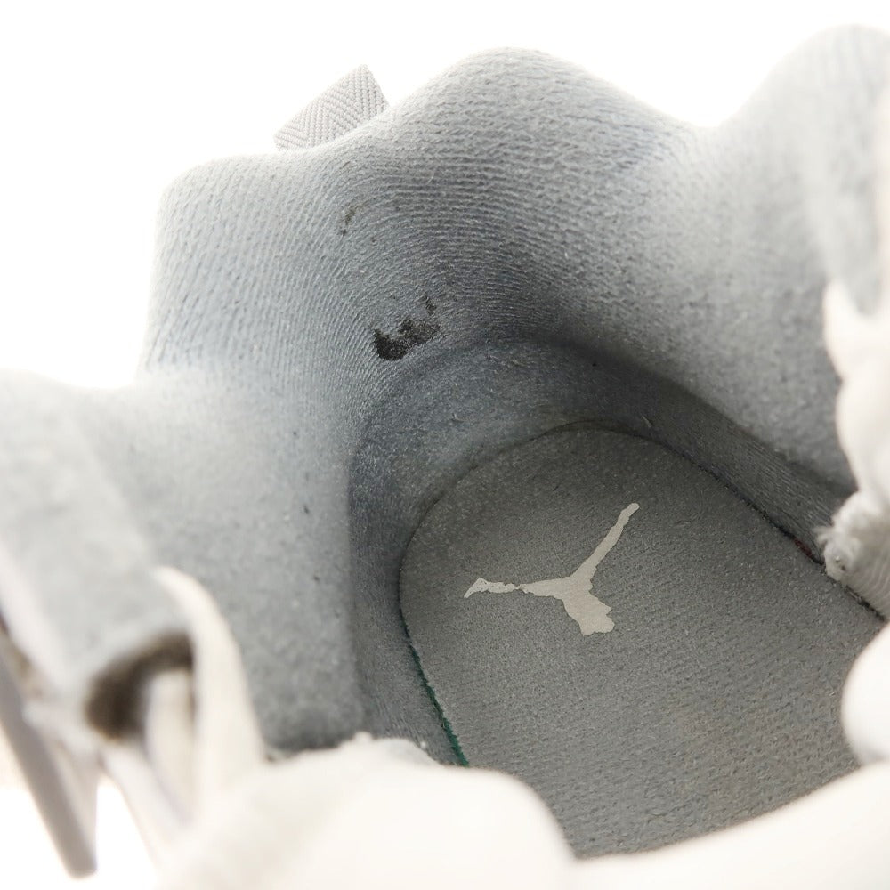 【中古】ナイキ NIKE JORDAN SPIZIKE LOW FQ1759-102 レザー スニーカー ホワイトxグレー【サイズ29】【 状態ランクC 】【 メンズ 】