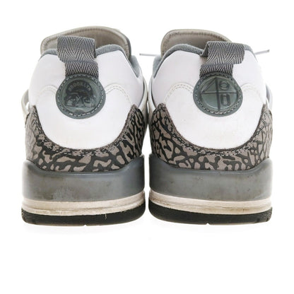 【中古】ナイキ NIKE JORDAN SPIZIKE LOW FQ1759-102 レザー スニーカー ホワイトxグレー【サイズ29】【 状態ランクC 】【 メンズ 】