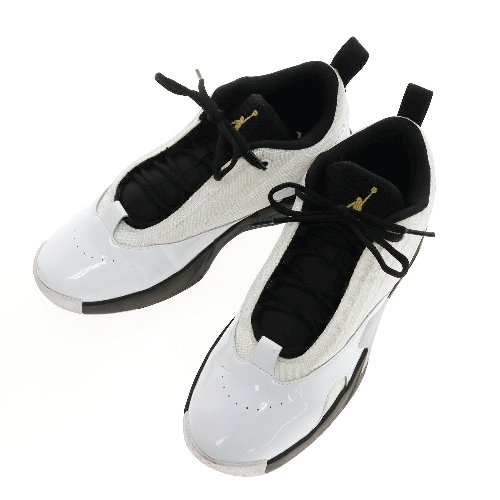 【中古】ナイキ NIKE Jordan Max Aura 6 FQ8298-101 レザー スニーカー ホワイトxブラック【サイズ29.5】【 状態ランクC 】【 メンズ 】