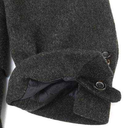【中古】イヴサンローランリヴゴーシュ Yves Saint Laurent rive gauche トムフォード期 ウール チェスターフィールドコート チャコールグレー【サイズ44】【 状態ランクC 】【 メンズ 】