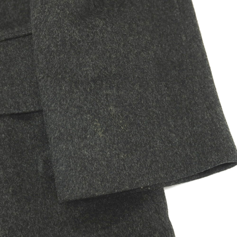 【中古】イヴサンローランリヴゴーシュ Yves Saint Laurent rive gauche トムフォード期 ウール チェスターフィールドコート チャコールグレー【サイズ44】【 状態ランクC 】【 メンズ 】