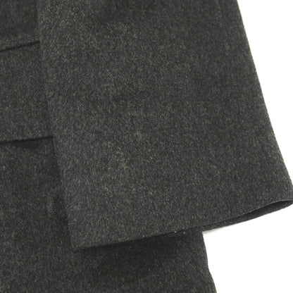 【中古】イヴサンローランリヴゴーシュ Yves Saint Laurent rive gauche トムフォード期 ウール チェスターフィールドコート チャコールグレー【サイズ44】【 状態ランクC 】【 メンズ 】