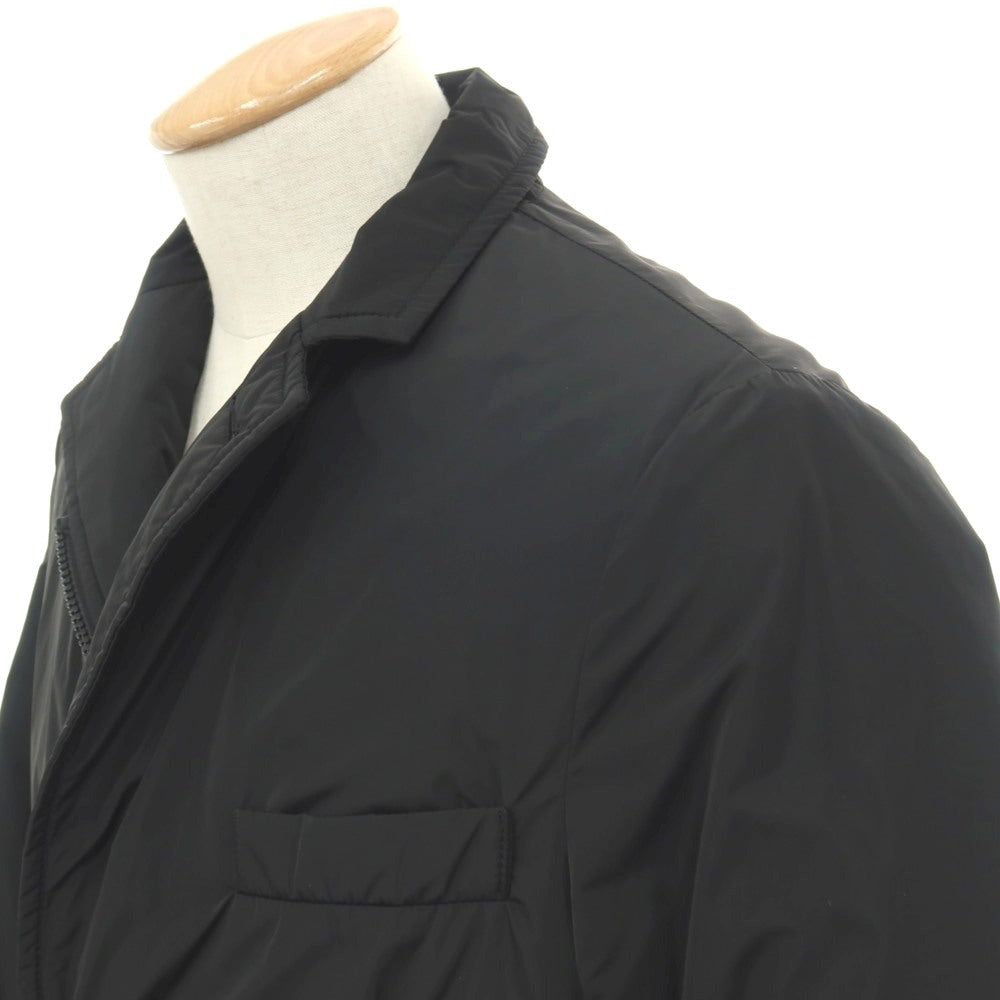 【中古】アスペジ ASPESI Thermore ポリエステル GENE COAT 中綿入りコート ブラック【サイズXS】【 状態ランクB 】【 メンズ 】