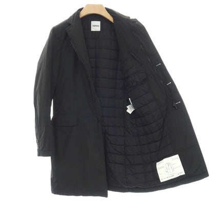 【中古】アスペジ ASPESI Thermore ポリエステル GENE COAT 中綿入りコート ブラック【サイズXS】【 状態ランクB 】【 メンズ 】