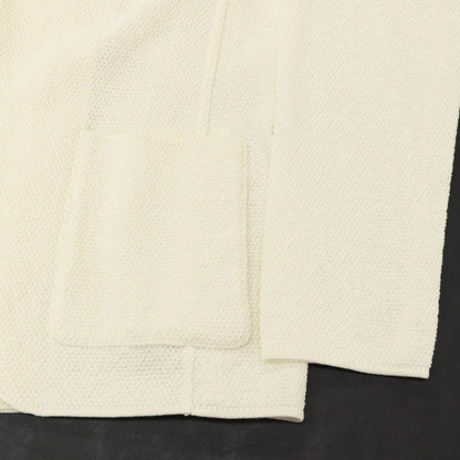 【中古】ラルディーニ LARDINI コットン 2B ニットジャケット オフホワイト【サイズXS】【 状態ランクB 】【 メンズ 】