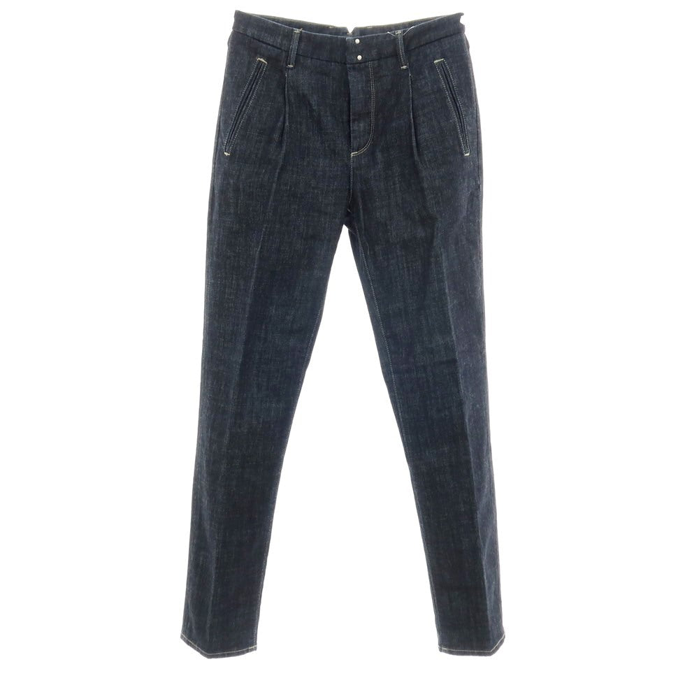【中古】インコテックス ブルーディヴィジョン INCOTEX BLUE DIVISION ストレッチ コットン デニムパンツ ジーンズ ネイビー【サイズ29】【 状態ランクB 】【 メンズ 】