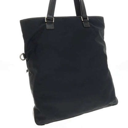 【中古】コーチ COACH ナイロン系 レザー トートバッグ ネイビー【 状態ランクB 】【 メンズ 】