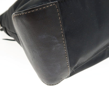 【中古】コーチ COACH ナイロン系 レザー トートバッグ ネイビー【 状態ランクB 】【 メンズ 】
