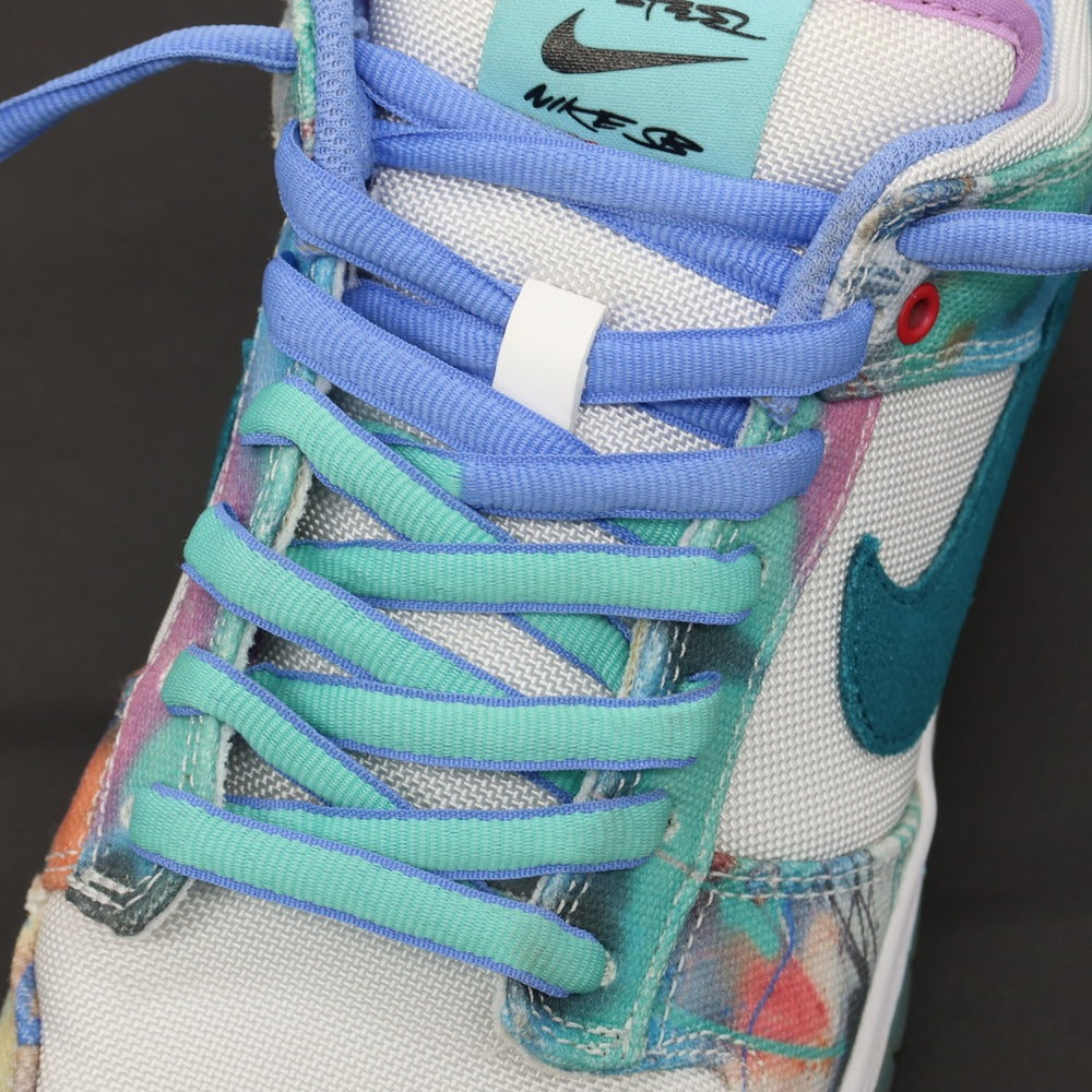 【中古】ナイキ NIKE × FUTURA SB DUNK LOW OG QS スニーカー ブルー系xホワイト【サイズ27cm】【 状態ランクA 】【 メンズ 】