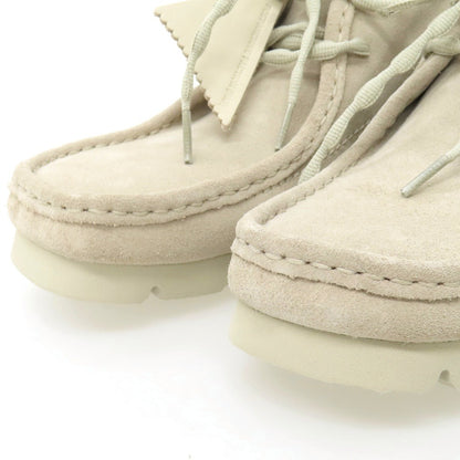 【中古】【未使用】ポスト アーカイブ ファクション POST ARCHIVE FACTION × CLARKS 2025年秋冬 WallabeeBT PAF スエード ブーツ ライトベージュ【サイズUK8】【 状態ランクS 】【 メンズ 】