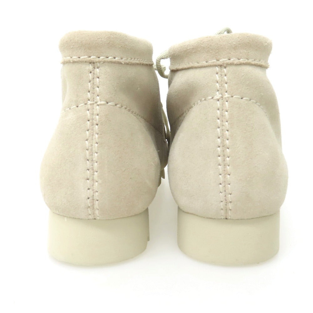 【中古】【未使用】ポスト アーカイブ ファクション POST ARCHIVE FACTION × CLARKS 2025年秋冬 WallabeeBT PAF スエード ブーツ ライトベージュ【サイズUK8】【 状態ランクS 】【 メンズ 】