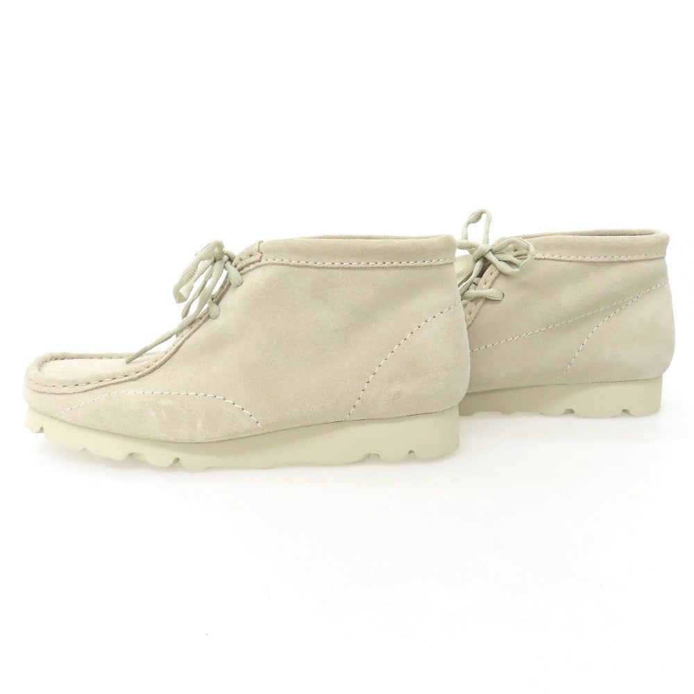 【中古】【未使用】ポスト アーカイブ ファクション POST ARCHIVE FACTION × CLARKS 2025年秋冬 WallabeeBT PAF スエード ブーツ ライトベージュ【サイズUK8】【 状態ランクS 】【 メンズ 】