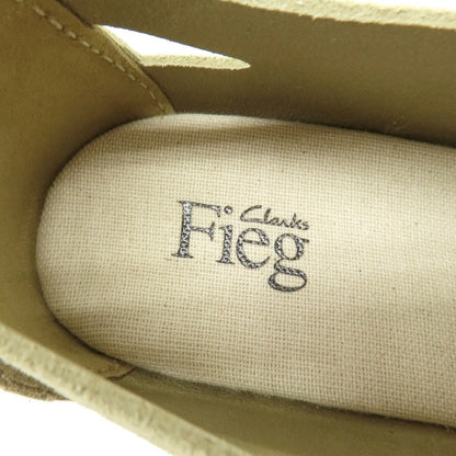【中古】【未使用】クラークス Clarks × Ronnie Fieg 2025年春夏 Brixham スエード サンダル ベージュ【サイズUK8】【 状態ランクS 】【 メンズ 】