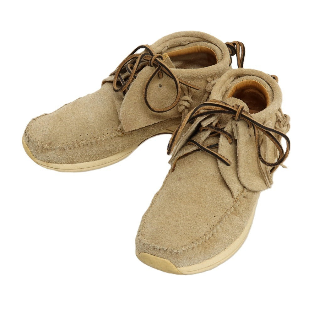 【中古】ビズビム VISVIM スエード モカシン ベージュ【サイズUS9.5】【 状態ランクC 】【 メンズ 】