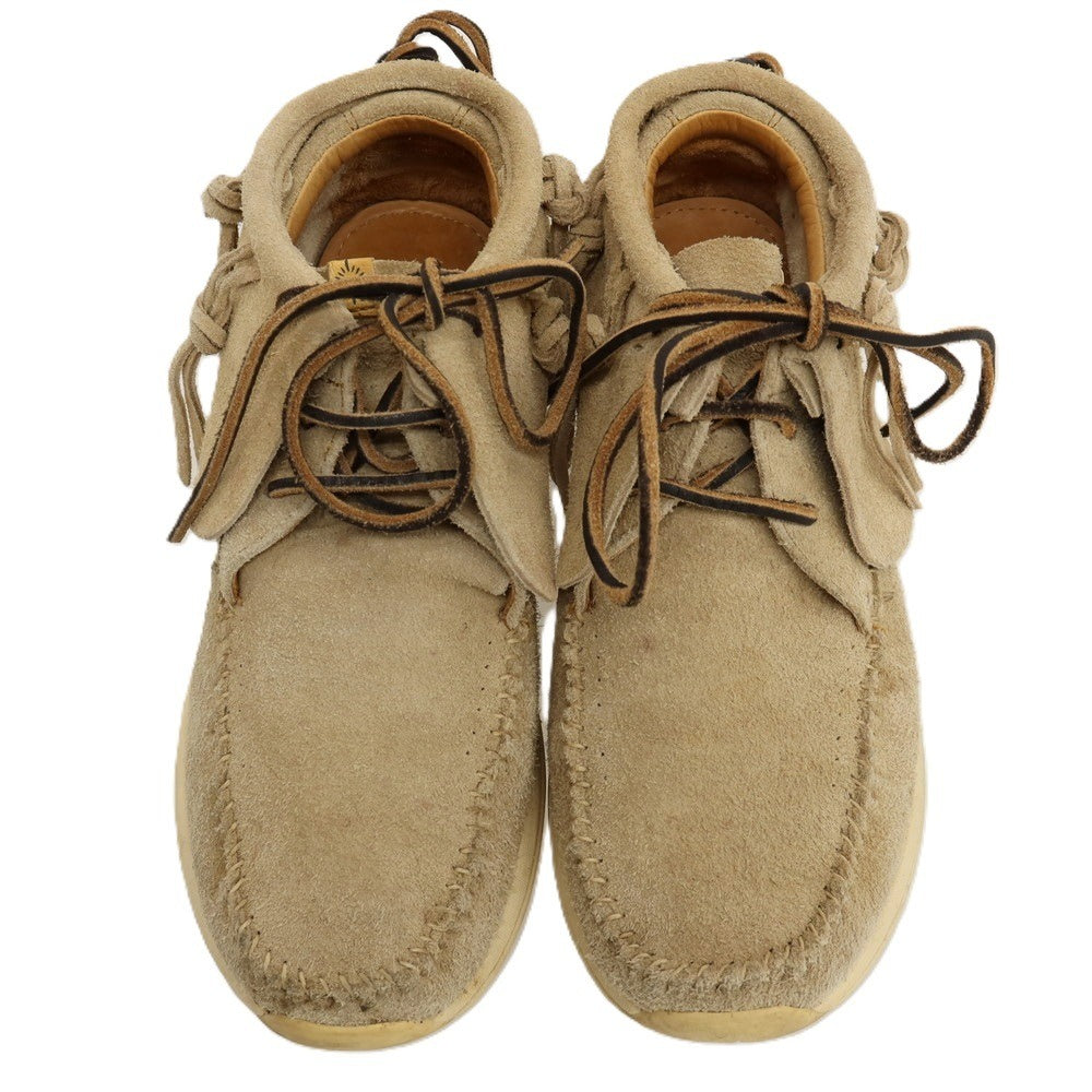 【中古】ビズビム VISVIM スエード モカシン ベージュ【サイズUS9.5】【 状態ランクC 】【 メンズ 】
