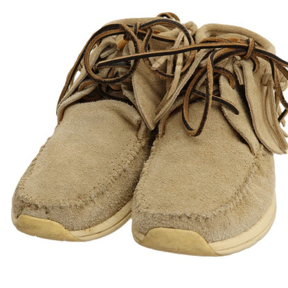 【中古】ビズビム VISVIM スエード モカシン ベージュ【サイズUS9.5】【 状態ランクC 】【 メンズ 】