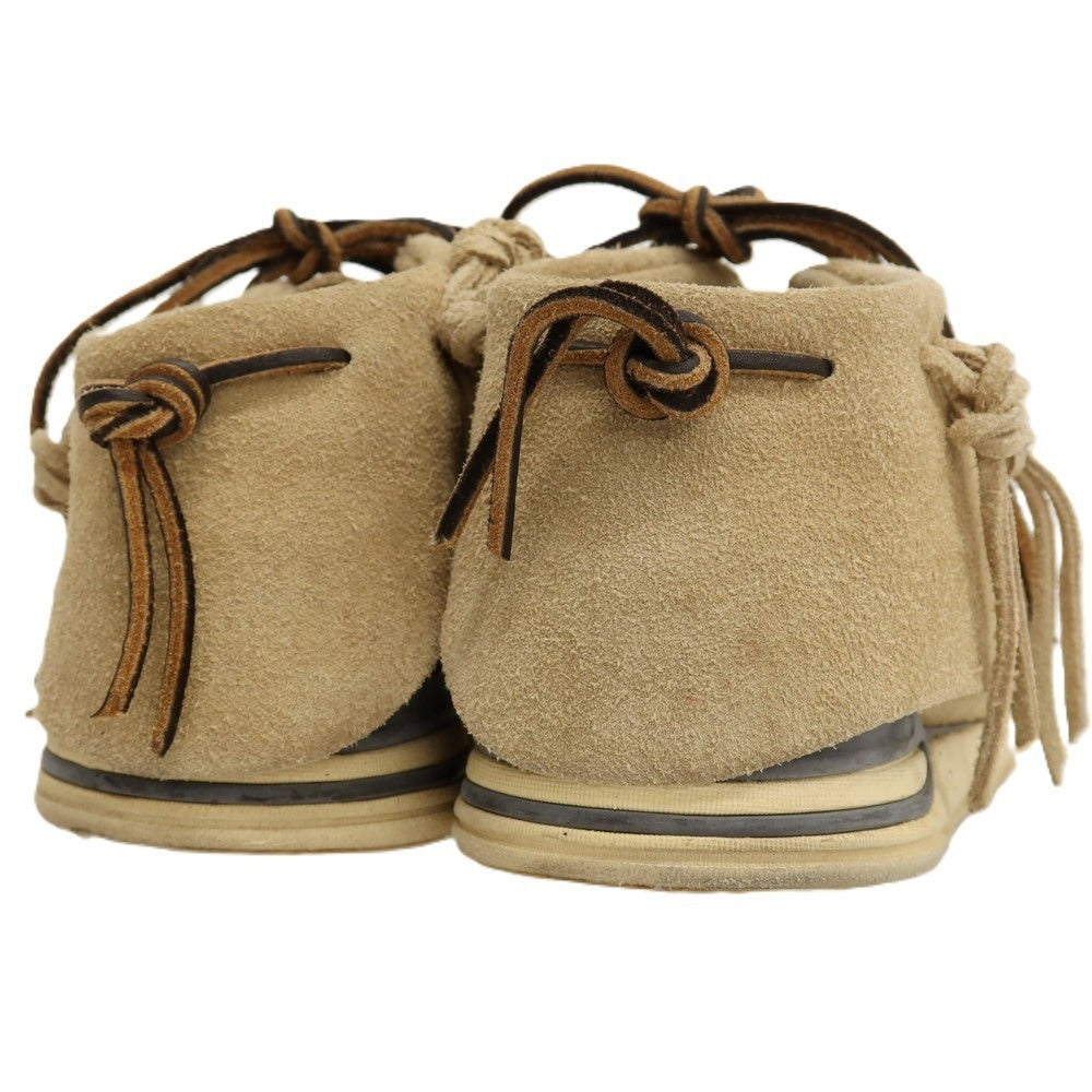 【中古】ビズビム VISVIM スエード モカシン ベージュ【サイズUS9.5】【 状態ランクC 】【 メンズ 】